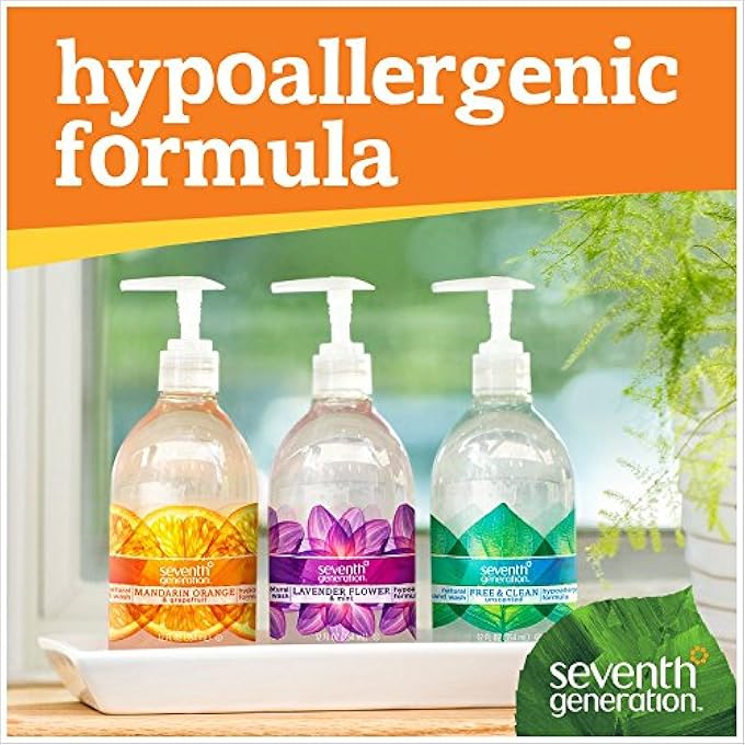 Seventh Generation HAND WASH, LAVENDER, 12 OUNCE - Image 3